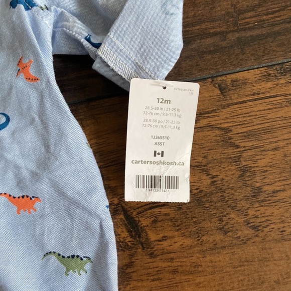 Dino button up - Picture 3 of 5